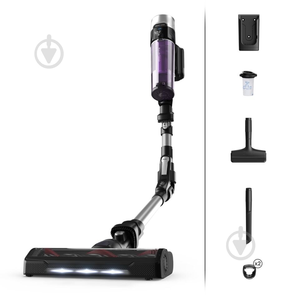 Пылесос аккумуляторный Rowenta X-Force 9.60 Allergy RH2037WO black - фото 1