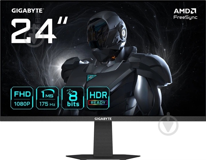 Монітор Gigabyte 24" (GS24F14A EK) - фото 1 Монітор Gigabyte 24" (GS24F14A EK) - фото 1