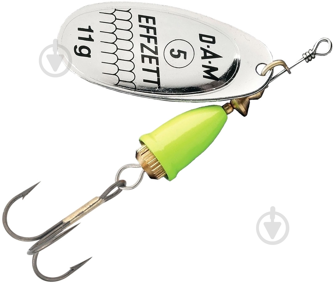 Блешня DAM Effzett Executor 8 г silver lemon 5127408 - фото 1