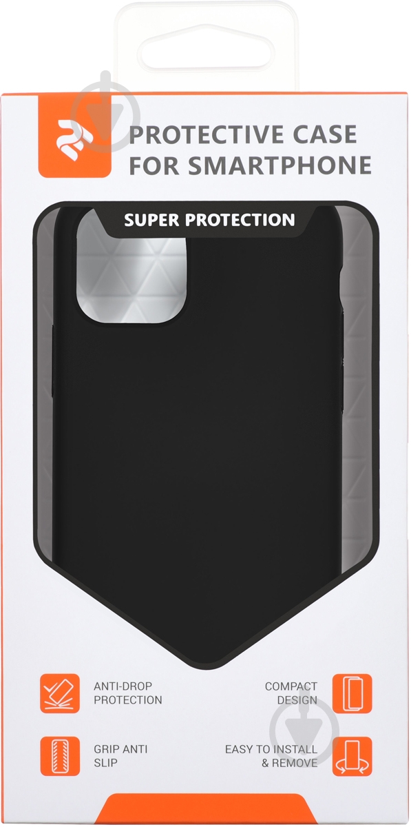 Чехол 2E Liquid Silicone 2E-IPH-11PRM-OCLS-BK для Apple iPhone 11 Pro Max - фото 3