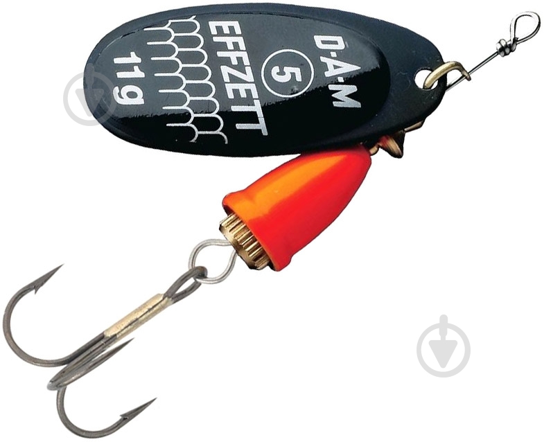 Блесна DAM Effzett Executor 11 г black fire 5127311 - фото 1