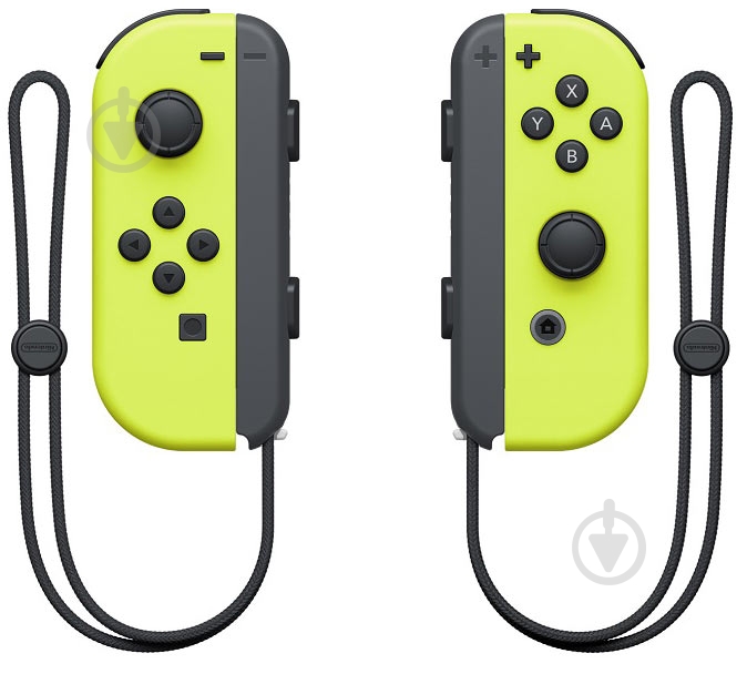 Набор NINTENDO 2 контроллера Joy-Con yellow - фото 1