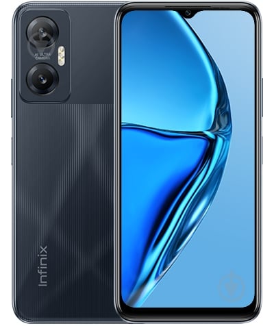 Смартфон Infinix HOT 20 5G 4/128GB racing black (X666B) - фото 1 Смартфон Infinix HOT 20 5G 4/128GB racing black (X666B) - фото 1