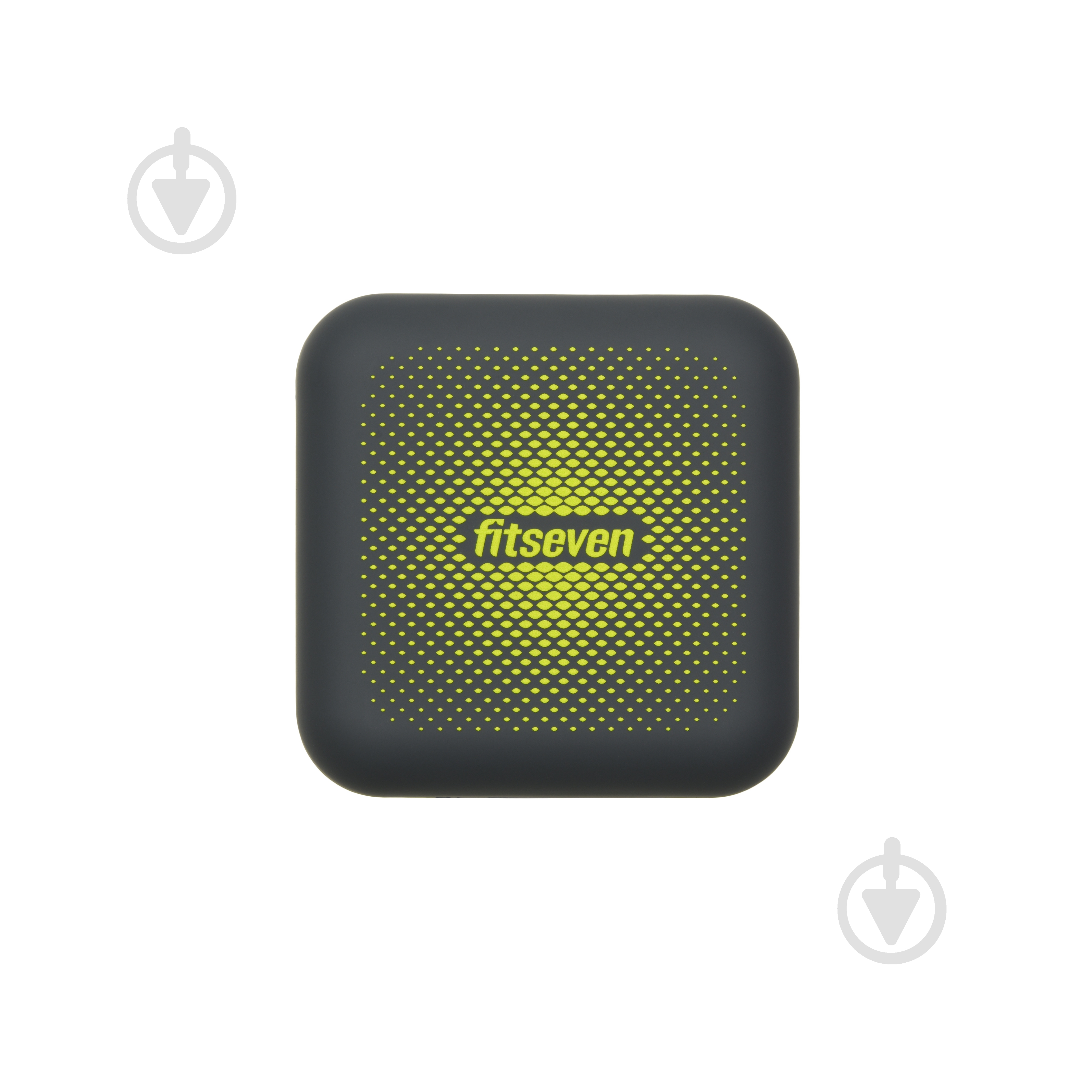 Таблетниця кейс для капсул Fitseven графітовий з жовтим TP005GY - фото 3