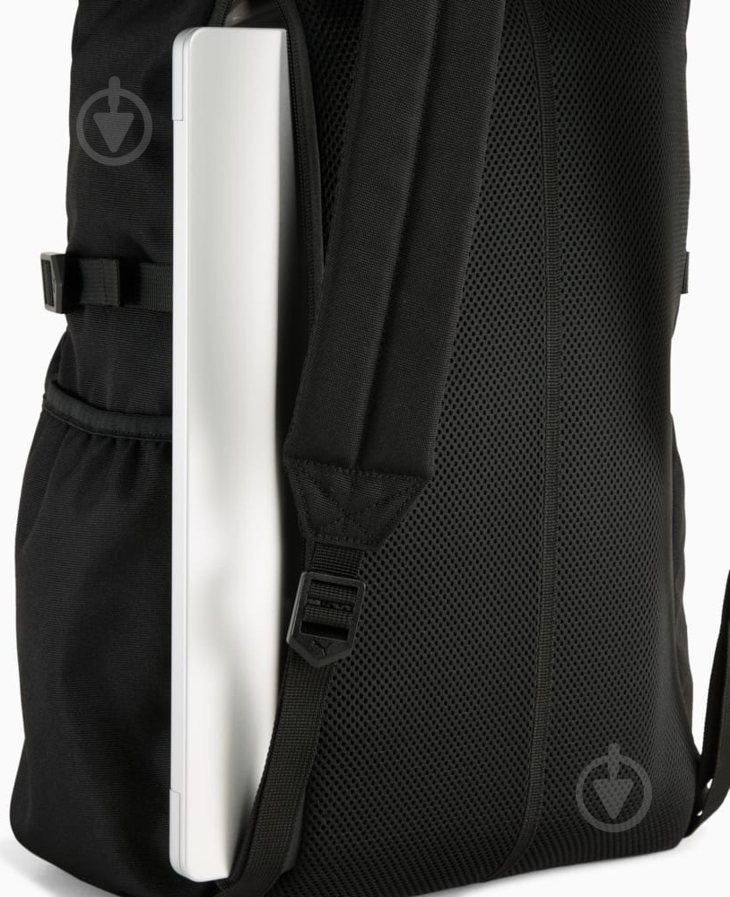 Рюкзак Puma Essentials Roll Top 09187501 20 л чорний - фото 4