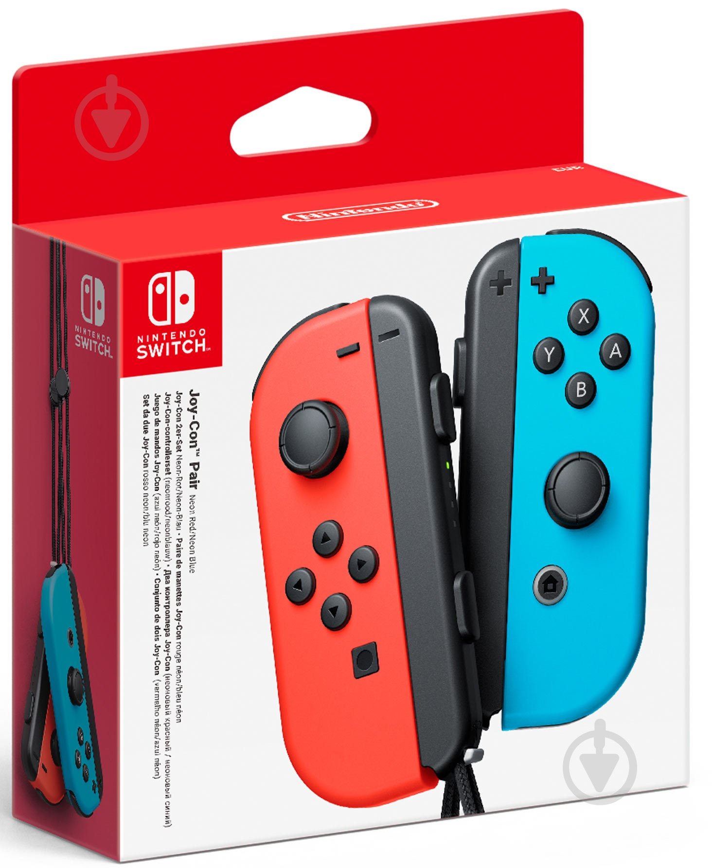 Набор NINTENDO 2 контроллера Joy-Con blue/red - фото 2 Набор NINTENDO 2 контроллера Joy-Con blue/red - фото 2