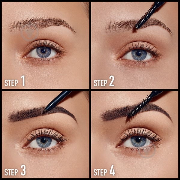 Олівець для брів Max Factor BROW SHAPER №30 Deep Brown 9 г - фото 5