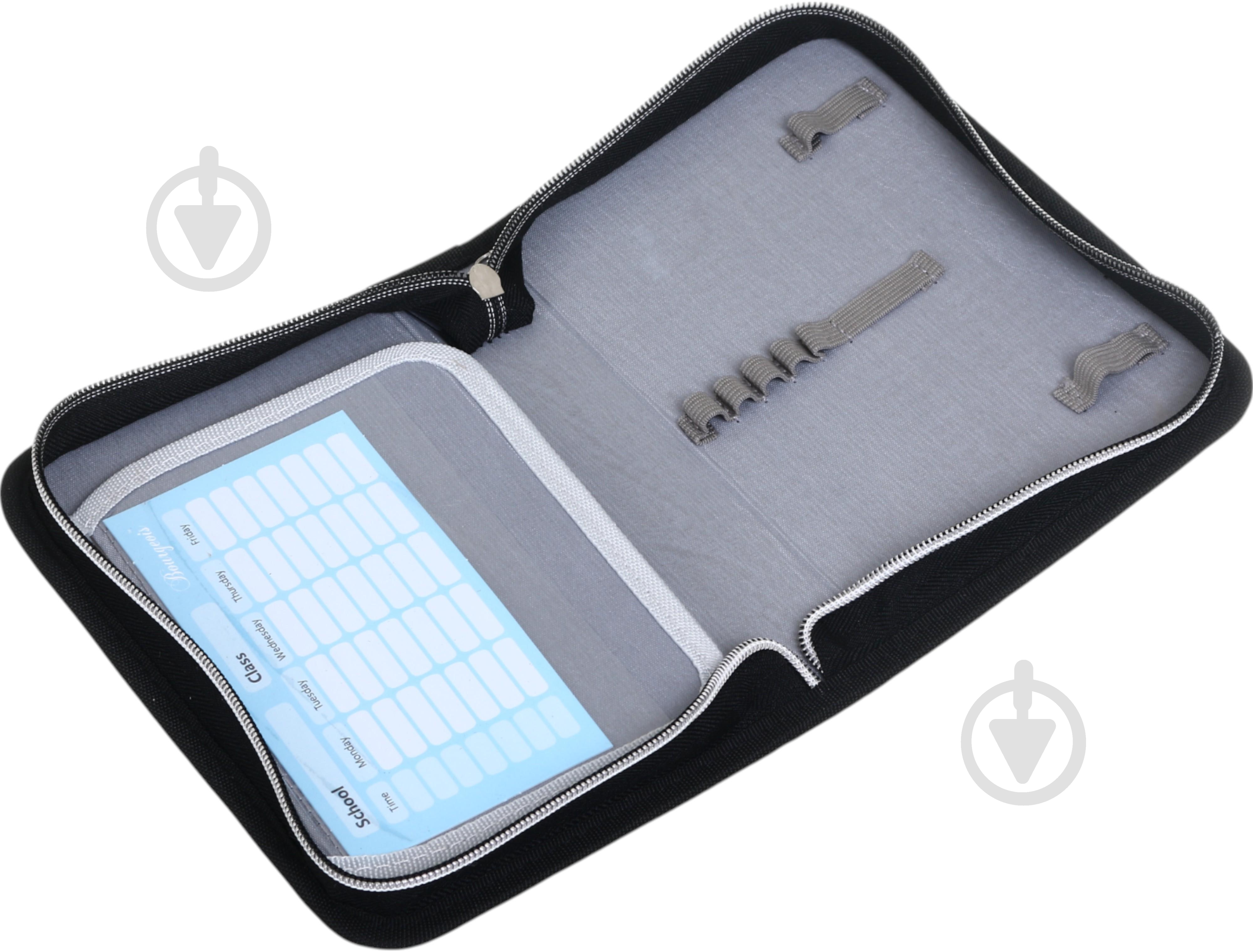 Пенал KJ7445 Bourgeois черный - фото 3 Пенал KJ7445 Bourgeois черный - фото 3