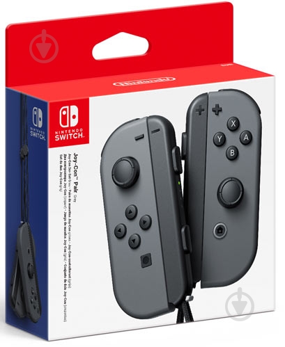 Набор NINTENDO 2 контроллера Joy-Con grey - фото 5