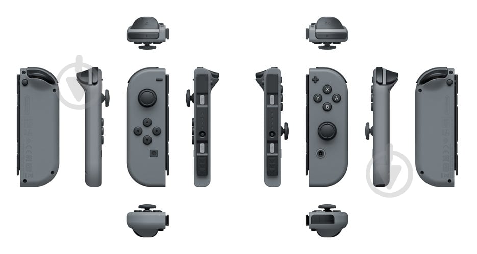 Набор NINTENDO 2 контроллера Joy-Con grey - фото 4