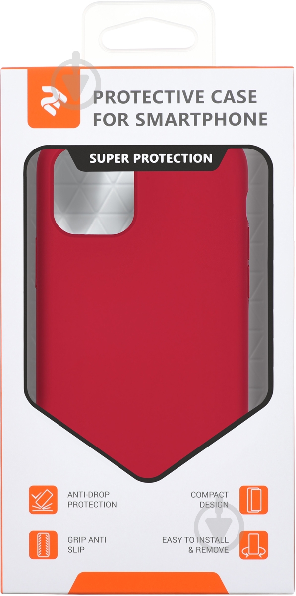 Чехол 2E Liquid Silicone 2E-IPH-11PRM-OCLS-RD для Apple iPhone 11 Pro Max - фото 3