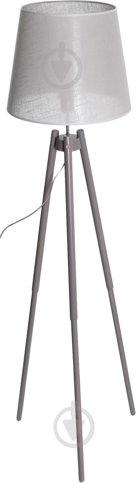 Торшер TK Lighting Lozano 60 Вт E27 серый 787 - фото 1