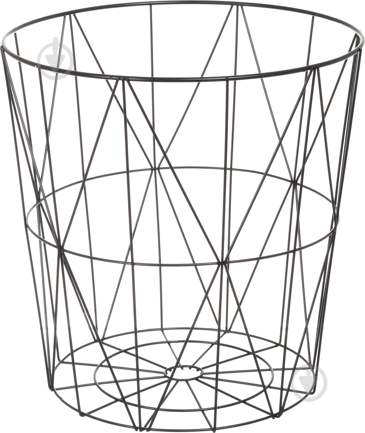 Стол-корзина Сканди Concrete 420x390x390 мм темно-серый - фото 3