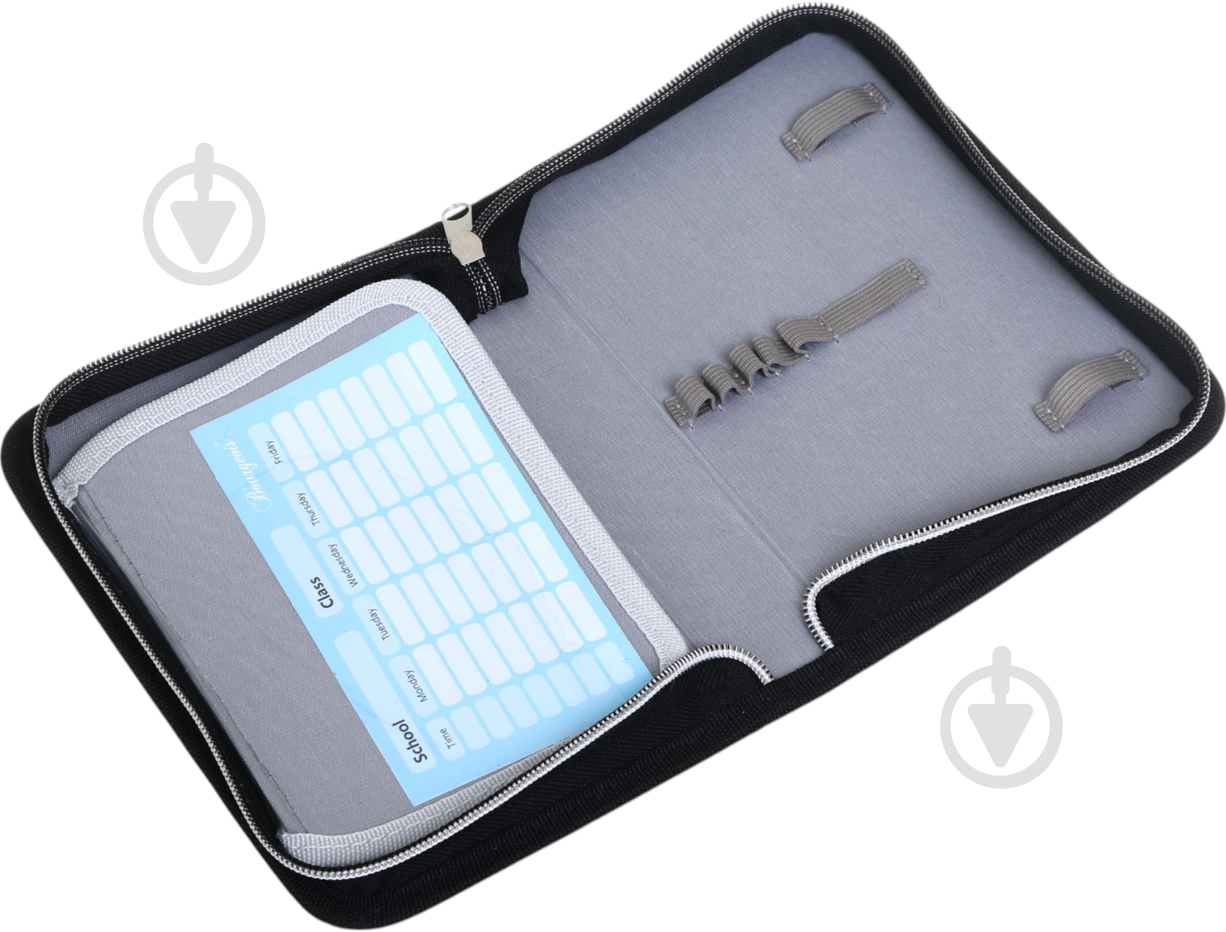 Пенал KJ7448 Bourgeois черный - фото 3