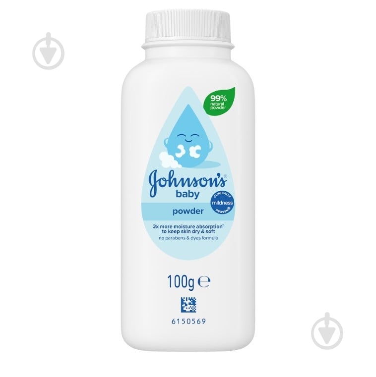 Присыпка детская Johnson's 100 г - фото 1