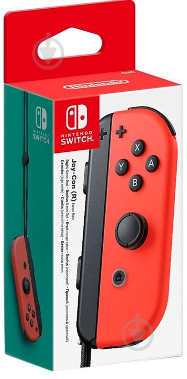 Контроллер NINTENDO Joy-Con правий neon red - фото 2