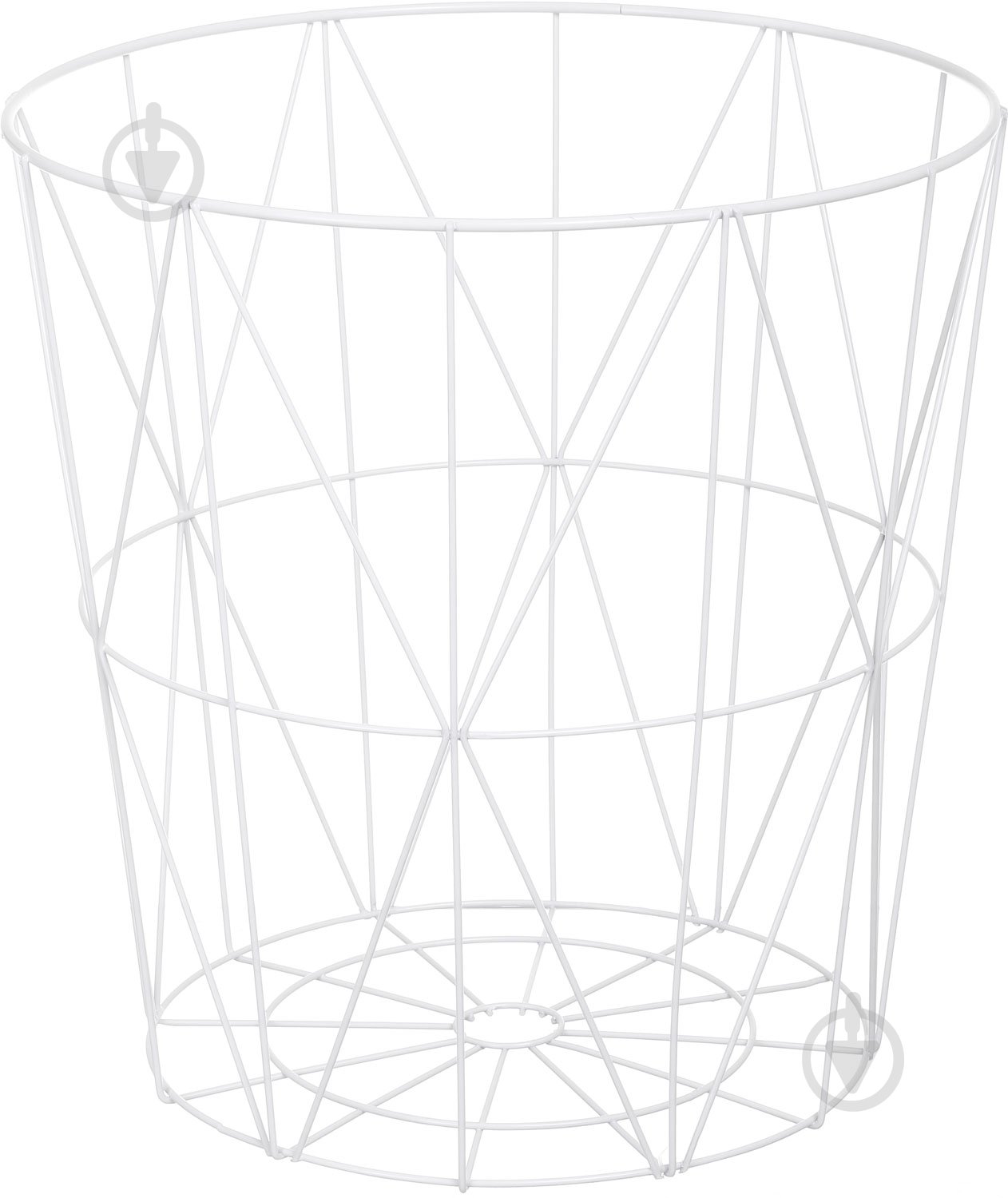 Стол-корзина Сканди Oak 390x345x345 мм дерево светлоебелый - фото 3