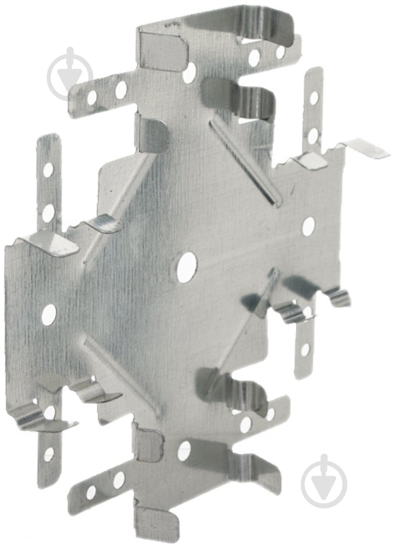 Соединитель одноуровневый «Краб» для CD профиля 10 шт. - фото 3 Соединитель одноуровневый «Краб» для CD профиля 10 шт. - фото 3