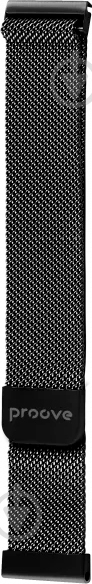 Ремешок Proove Metal Loop 20 мм black (WBMLUW20MM02) - фото 1