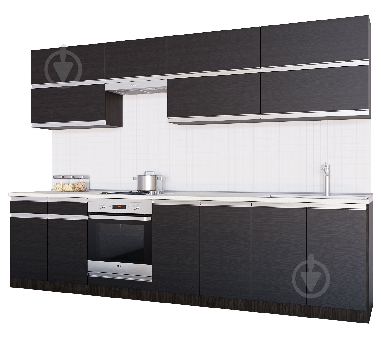 УЦЕНКА! Кухня VIP-master Альбина (ІVА4) венге ДСП 3 М (УЦ №16) - фото 1