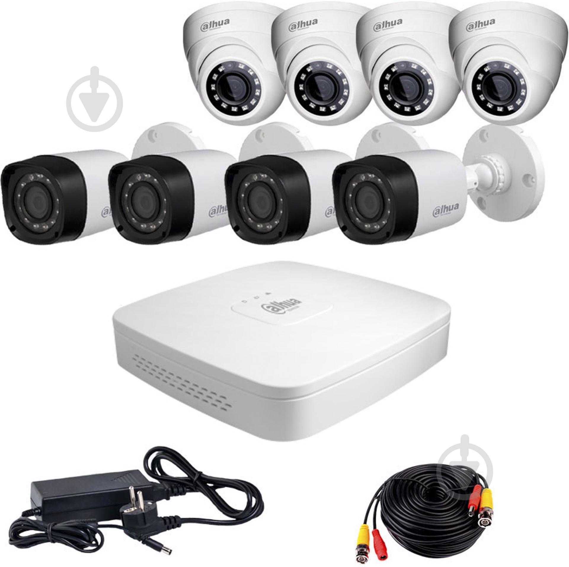 Комплект видеонаблюдения Dahua 25251GB - фото 1 Комплект видеонаблюдения Dahua 25251GB - фото 1