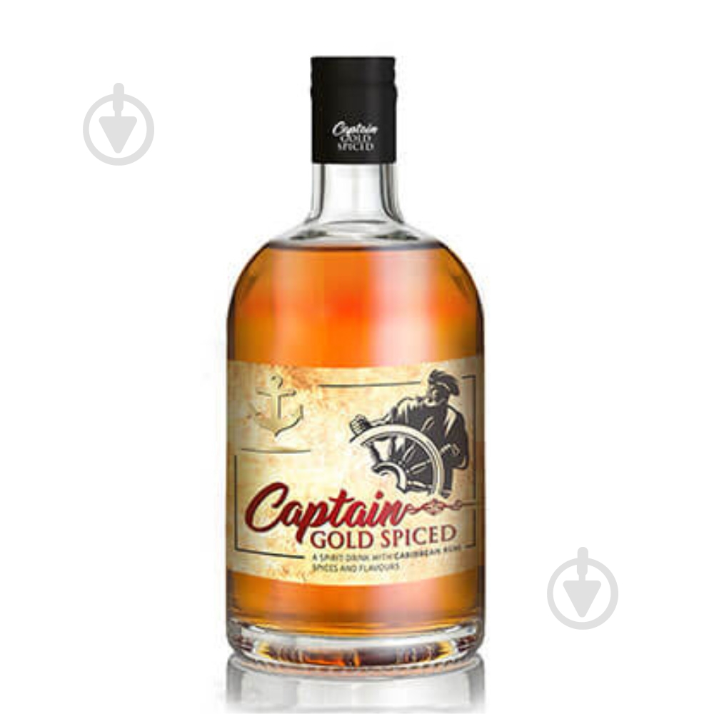 Напиток ромовый Captain Gold Spiced 0,7 л - фото 1