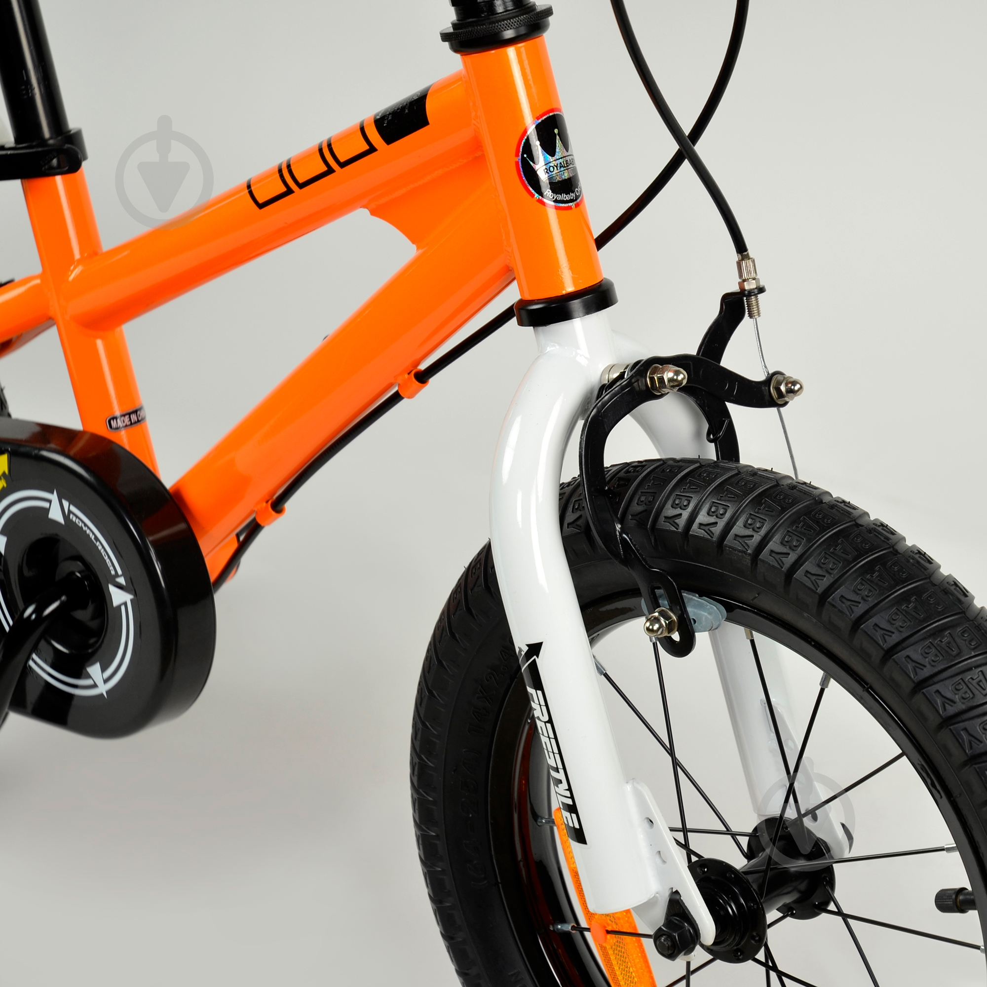Велосипед детский RoyalBaby FREESTYLE оранжевый RB18B-6-ORG - фото 5