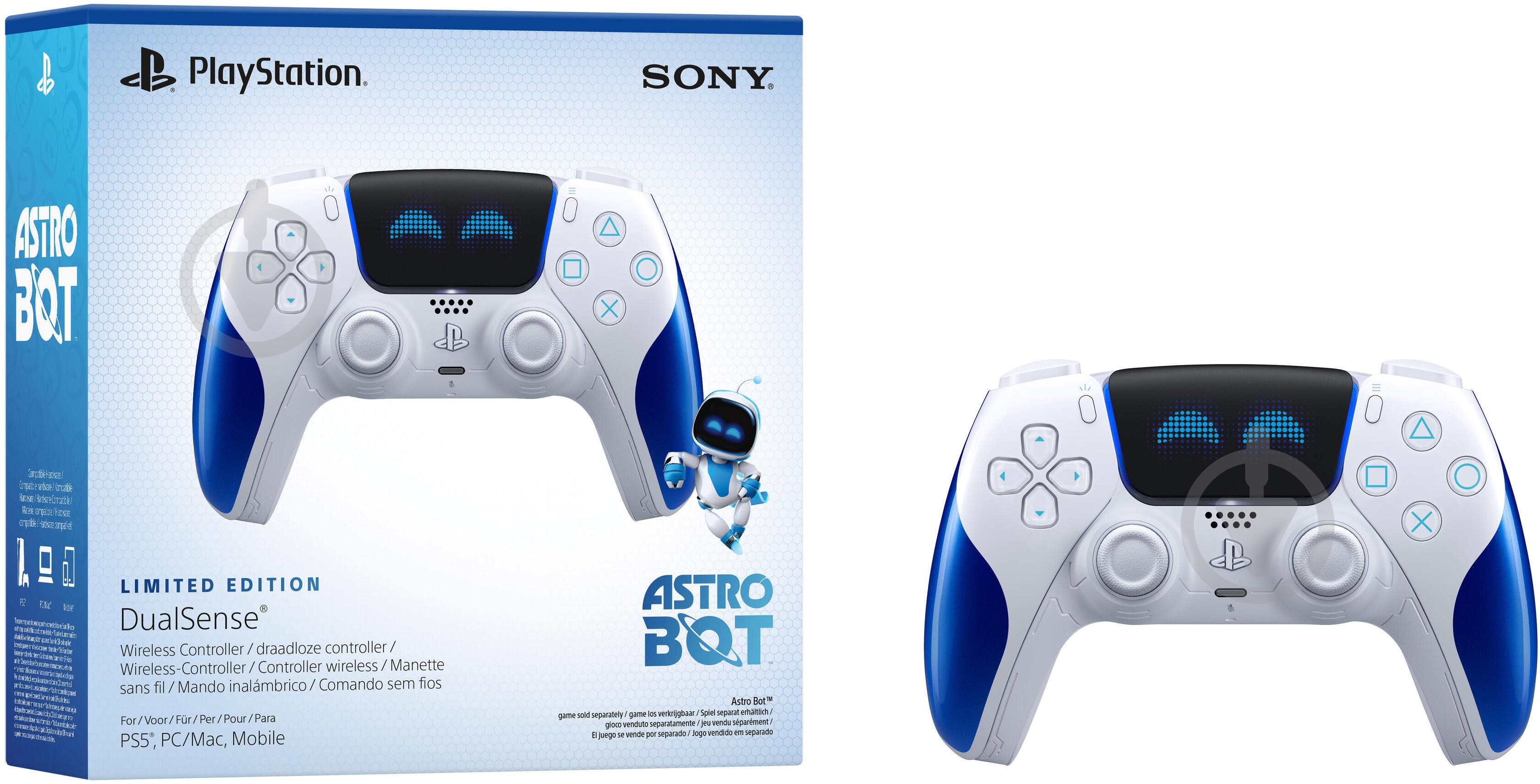 ᐉ Геймпад беспроводной Sony PlayStation 5 Dualsense BT (Astro Bot