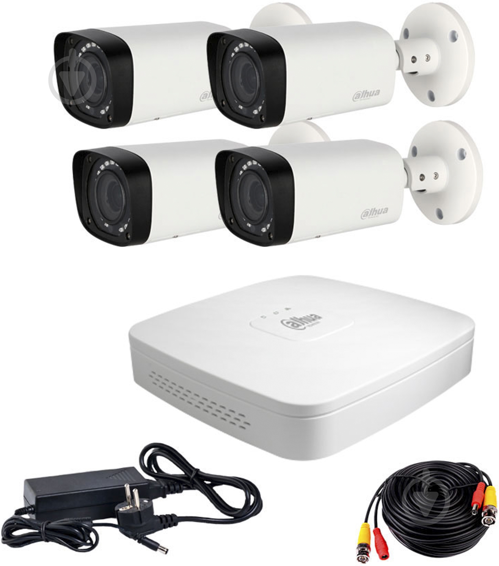 Комплект видеонаблюдения Dahua HDCVI-4W PRO KIT - фото 1 Комплект видеонаблюдения Dahua HDCVI-4W PRO KIT - фото 1