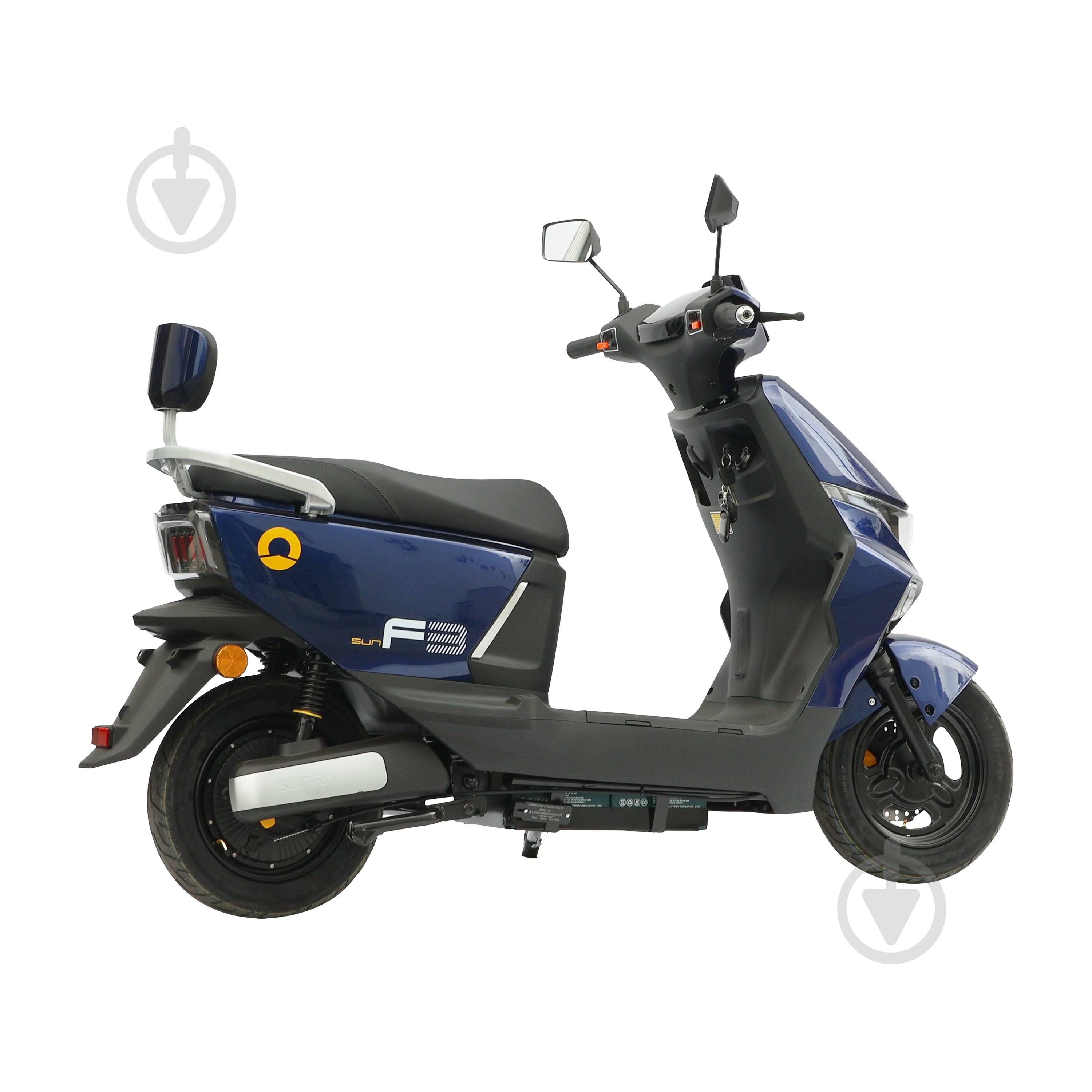 Електроскутер SUNRA F3 (blue-black), 1500 Вт - фото 7