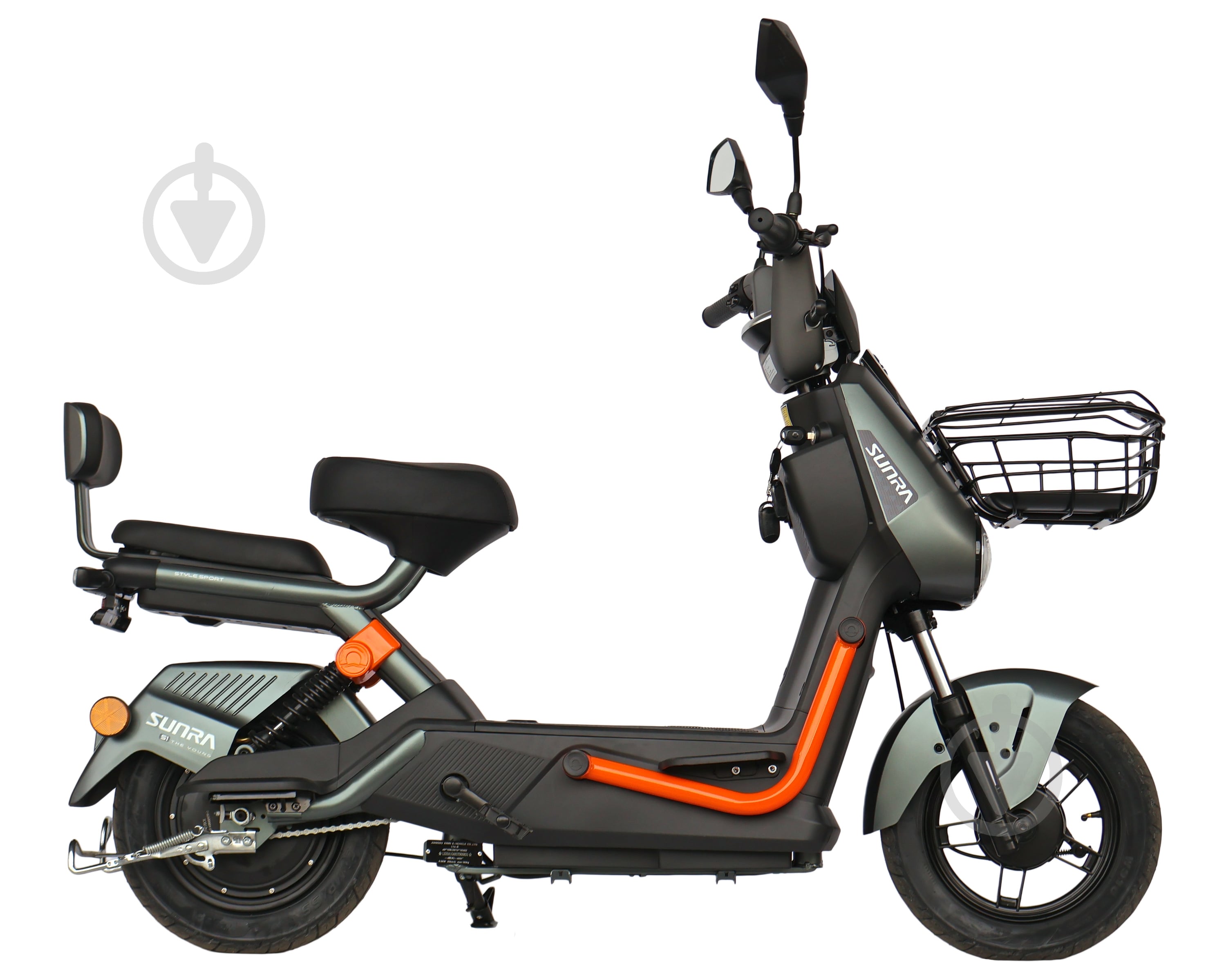 Електроскутер SUNRA S1 (gray), 1200 Вт - фото 3 Електроскутер SUNRA S1 (gray), 1200 Вт - фото 3