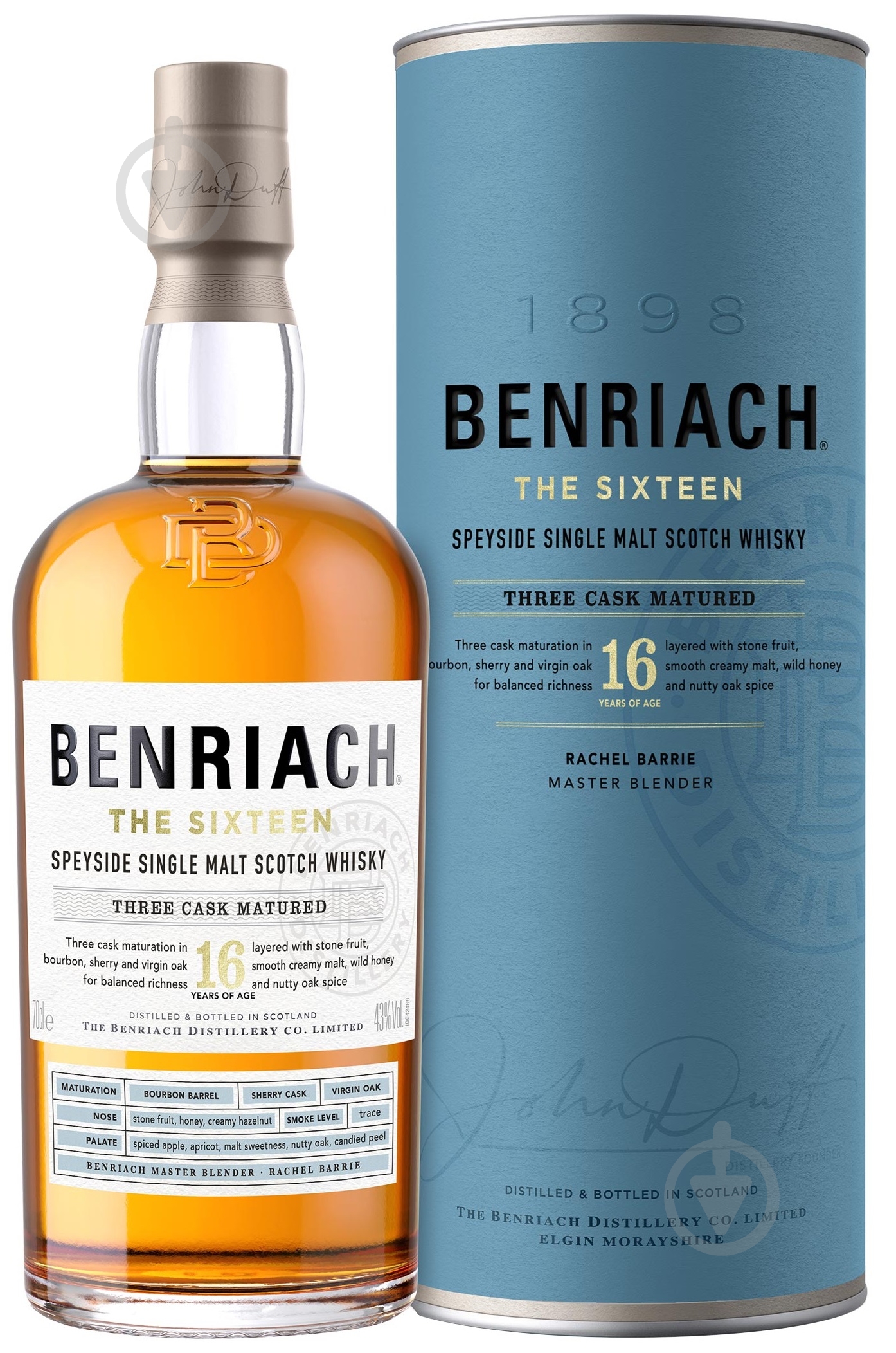 Виски BenRiach 16yo 0,7 л - фото 1