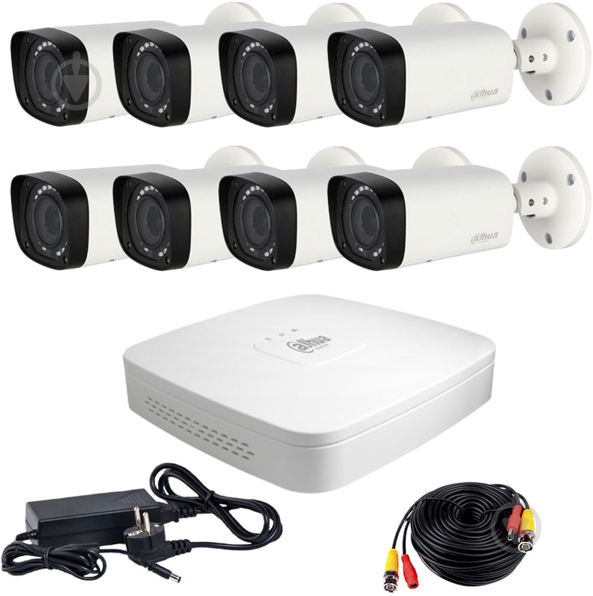 Комплект видеонаблюдения Dahua HDCVI-8W PRO KIT - фото 1 Комплект видеонаблюдения Dahua HDCVI-8W PRO KIT - фото 1