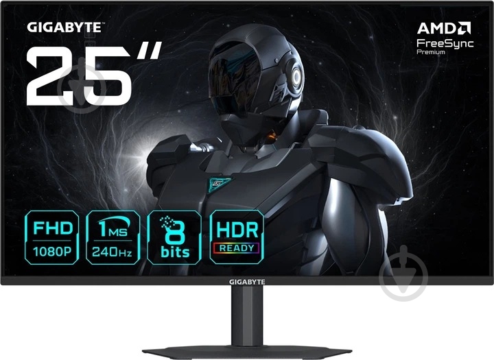 Монітор Gigabyte 25" (G25F2A EK) - фото 1