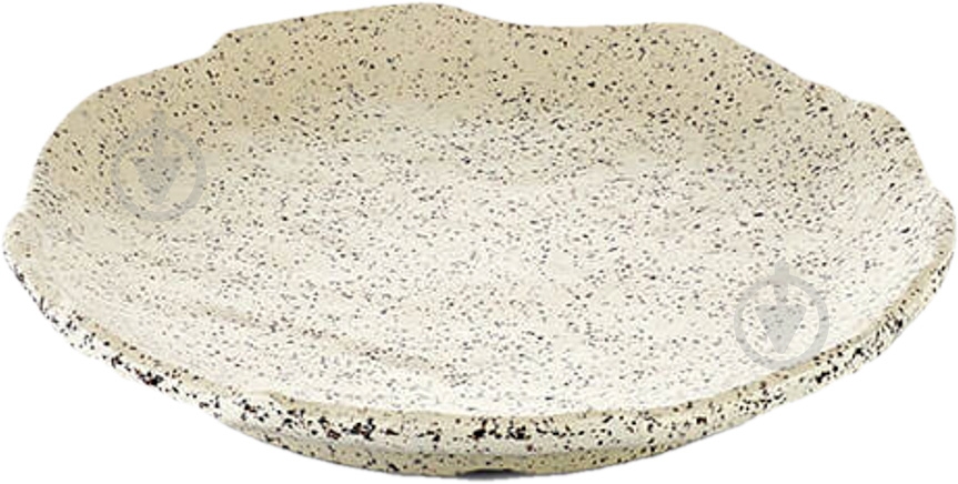 Тарелка Külsan белая Granite NORMA Ø 20 см - фото 1