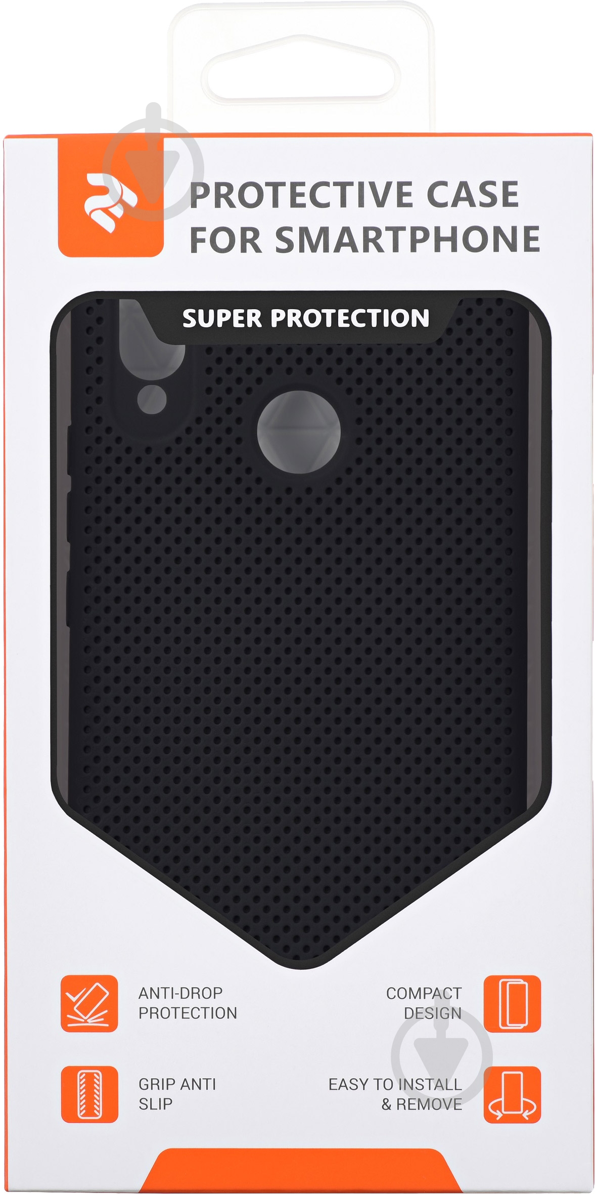 Чехол 2E Dots Black для Huawei P Smart+ - фото 3