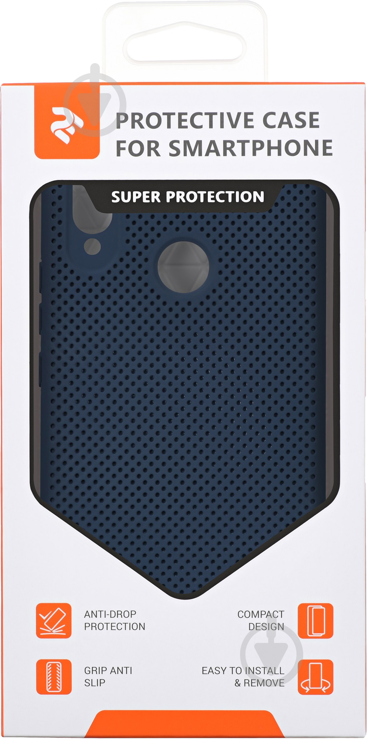 Чехол 2E Dots Navy для Huawei P Smart+ - фото 3