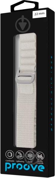 Ремешок Proove Pulse Loop 22 мм white (WBPLUW22MM14) - фото 2 Ремешок Proove Pulse Loop 22 мм white (WBPLUW22MM14) - фото 2