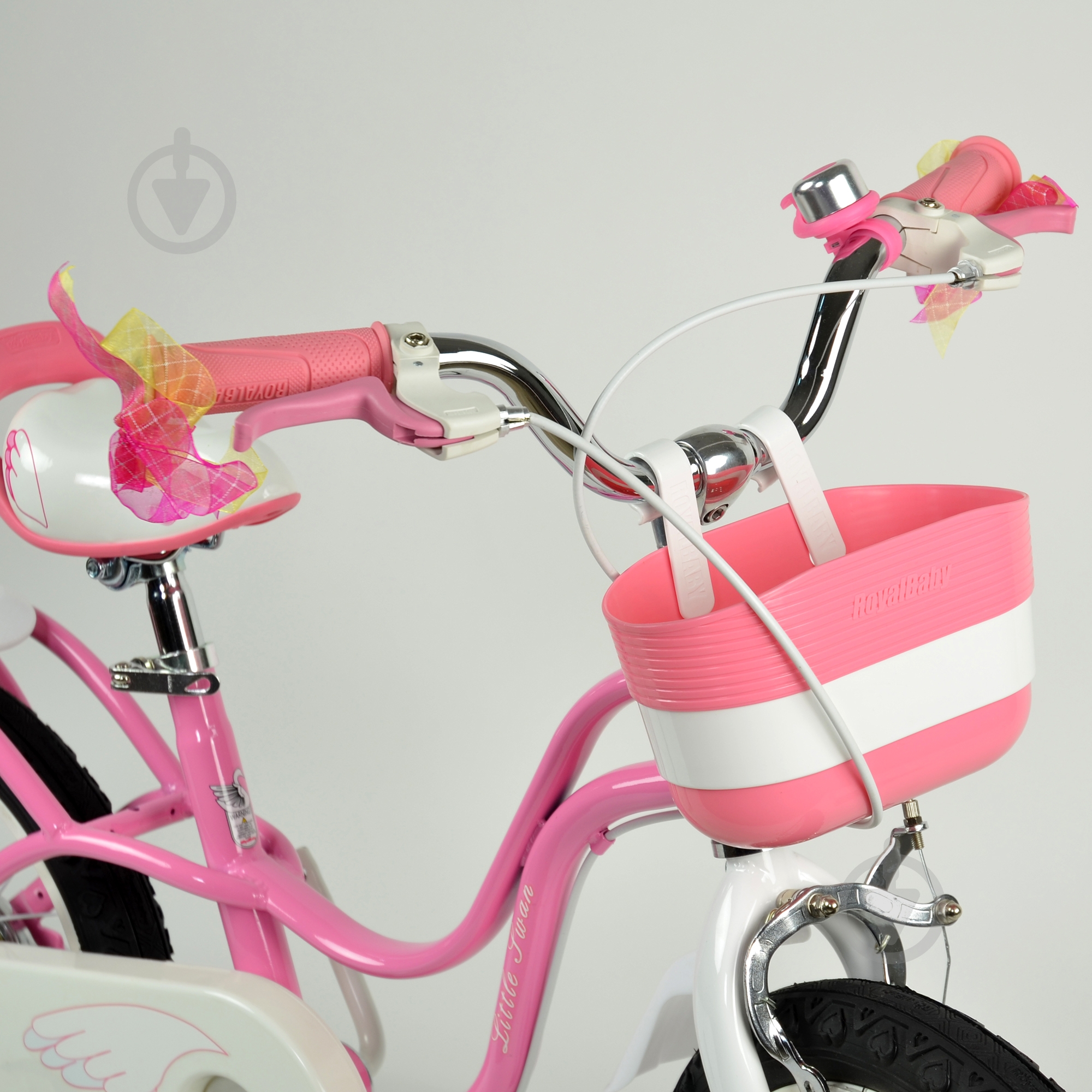 ᐉ Велосипед дитячий RoyalBaby LITTLE SWAN рожевий RB16-18-PNK