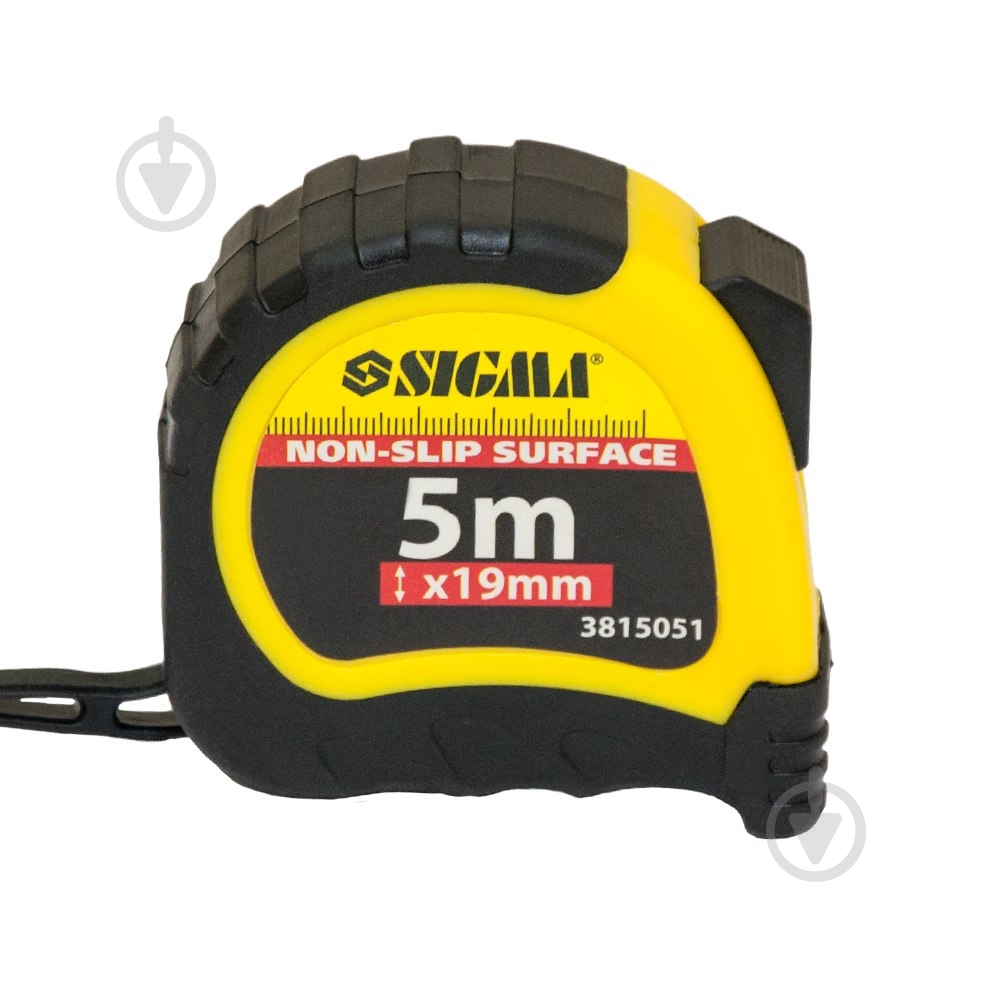 Рулетка Sigma Shiftlock 3815051 5  м x 19  мм - фото 2