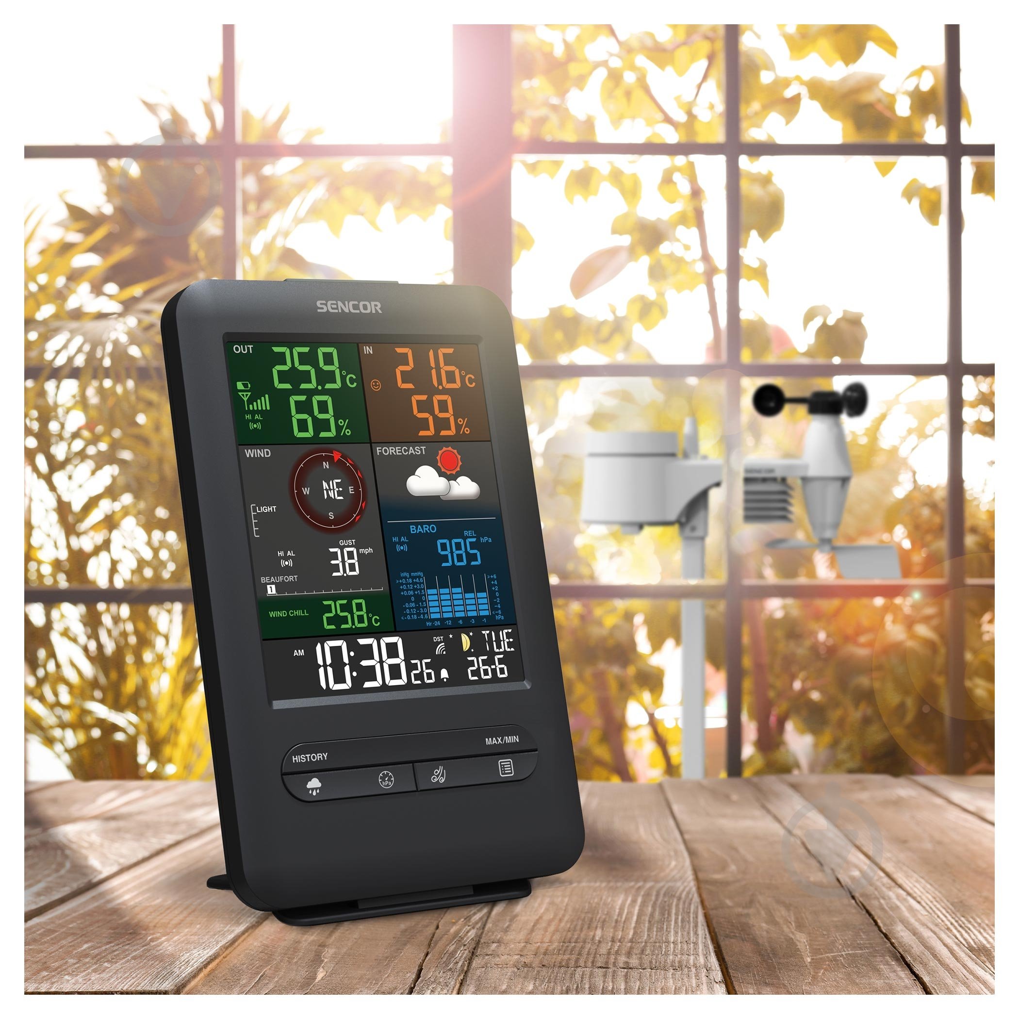 Метеостанція Sencor SWS9300 - фото 10