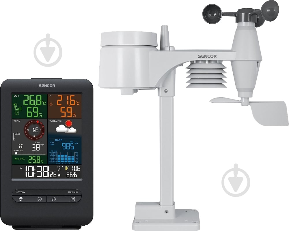 Метеостанція Sencor SWS9300 - фото 1