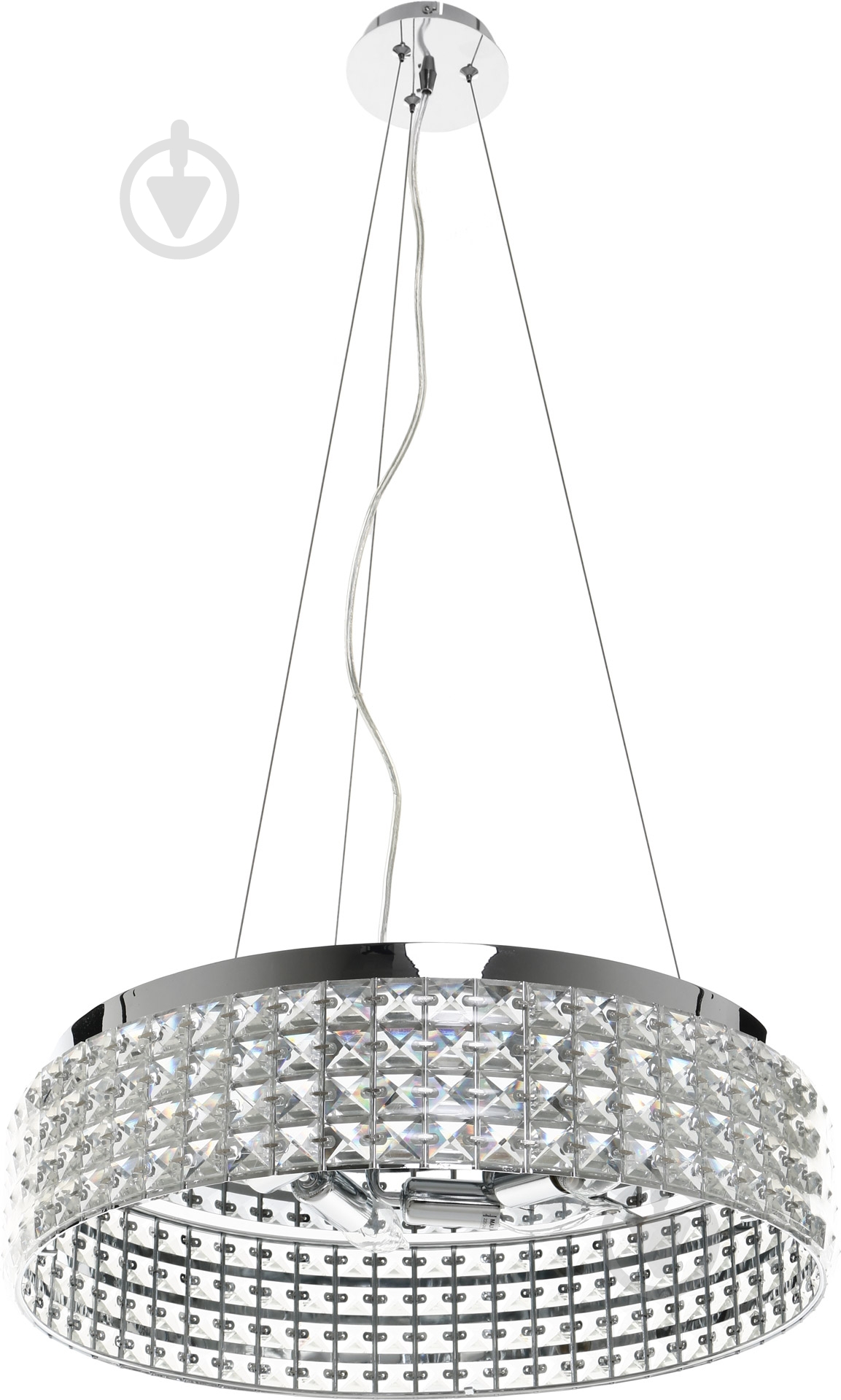 Люстра подвесная Altalusse 6xE14 хром INL-1128P-06 - фото 1