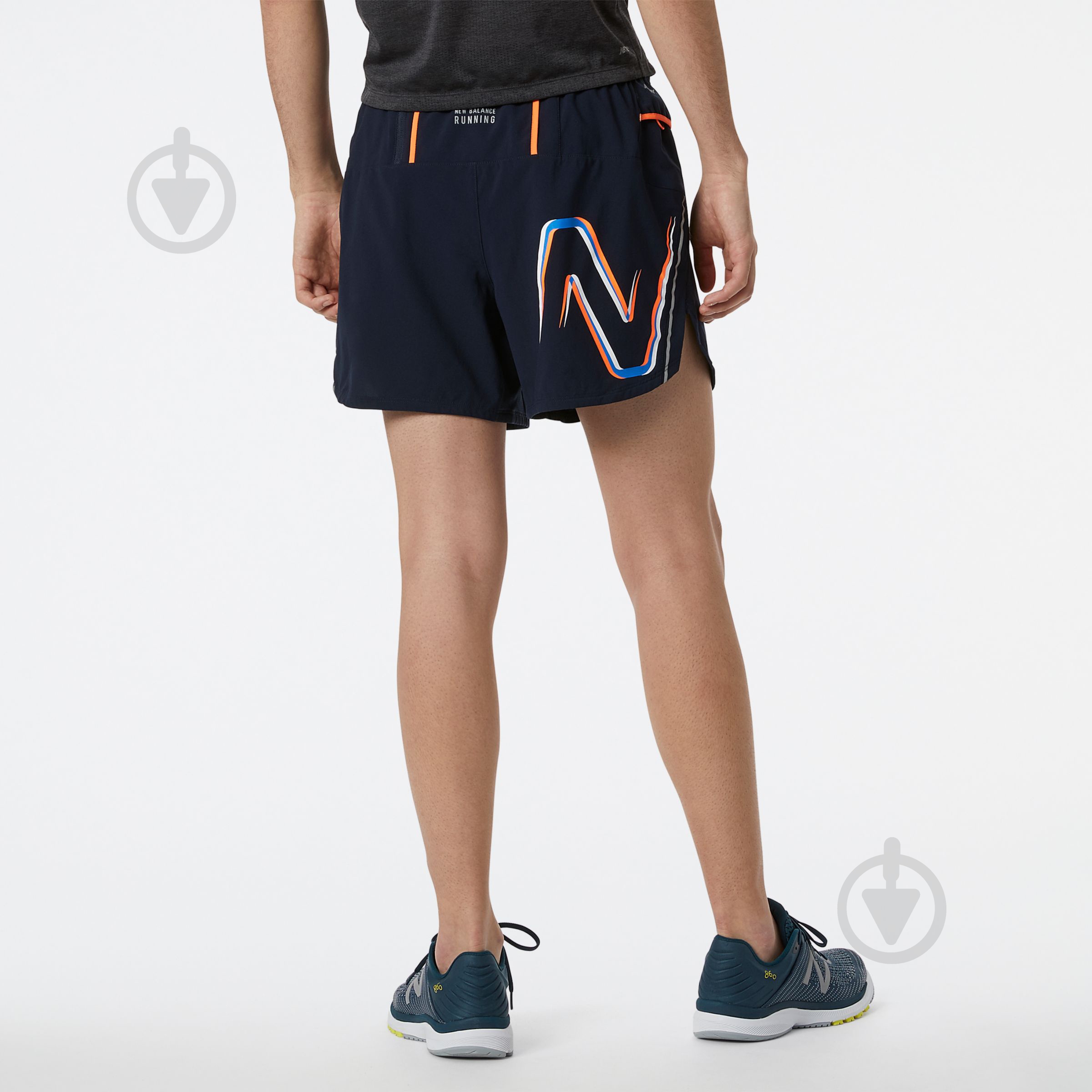 Шорти New Balance MS21278ECL р. S синій - фото 1