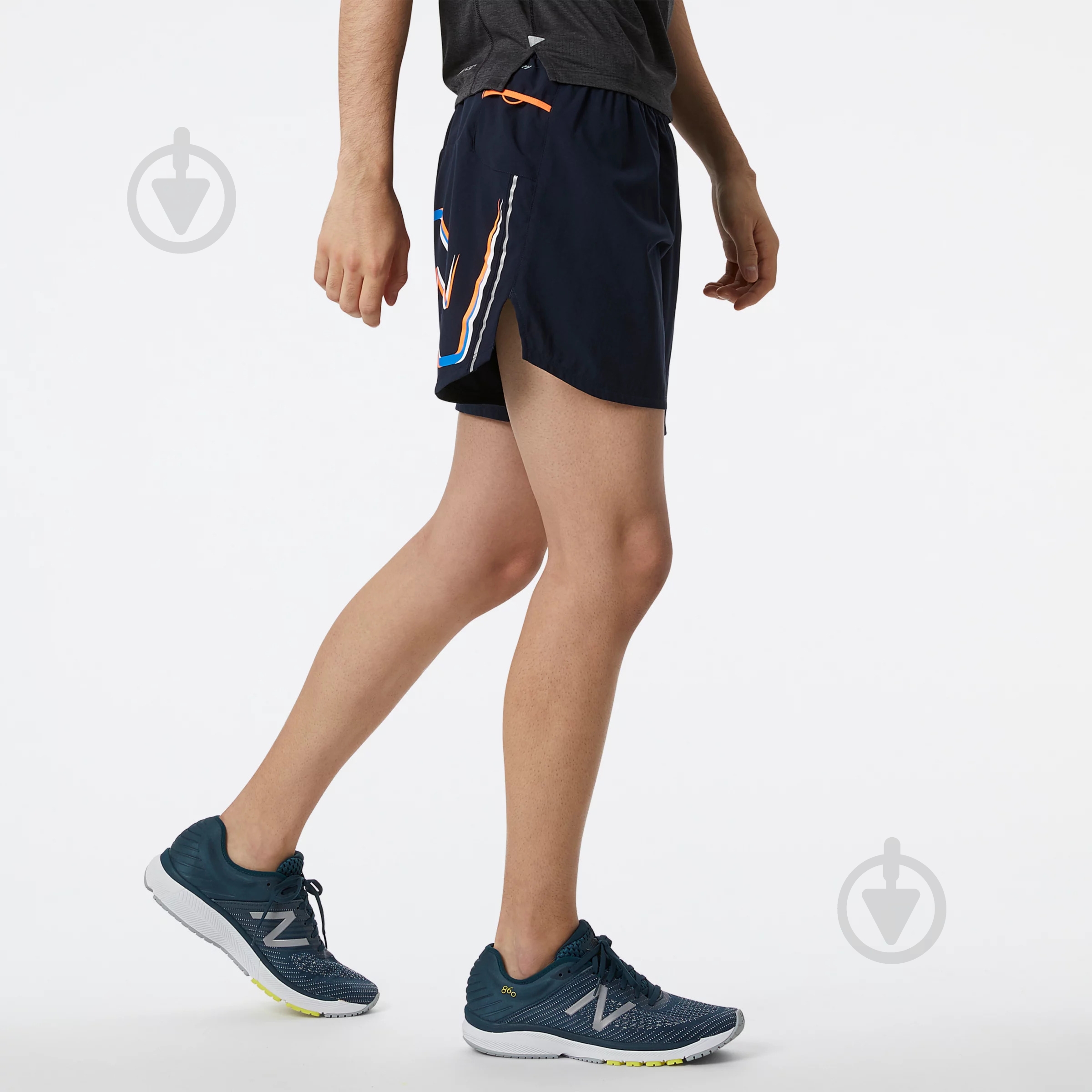 Шорти New Balance MS21278ECL р. S синій - фото 2