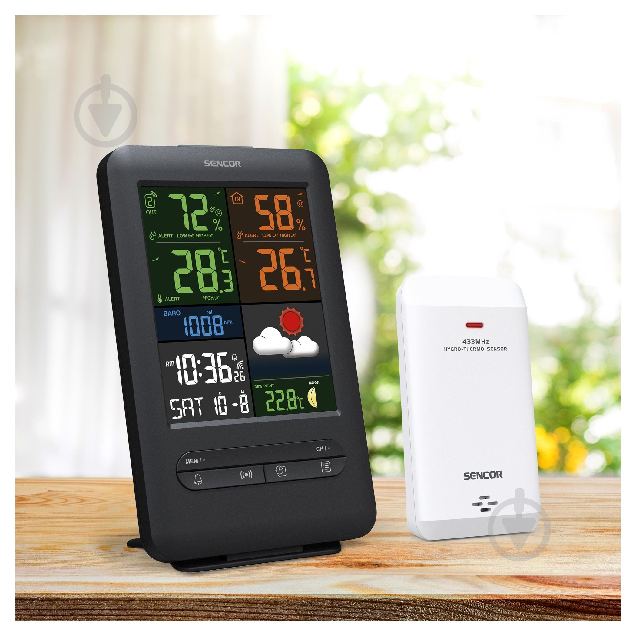 Метеостанция Sencor SWS7300 - фото 11