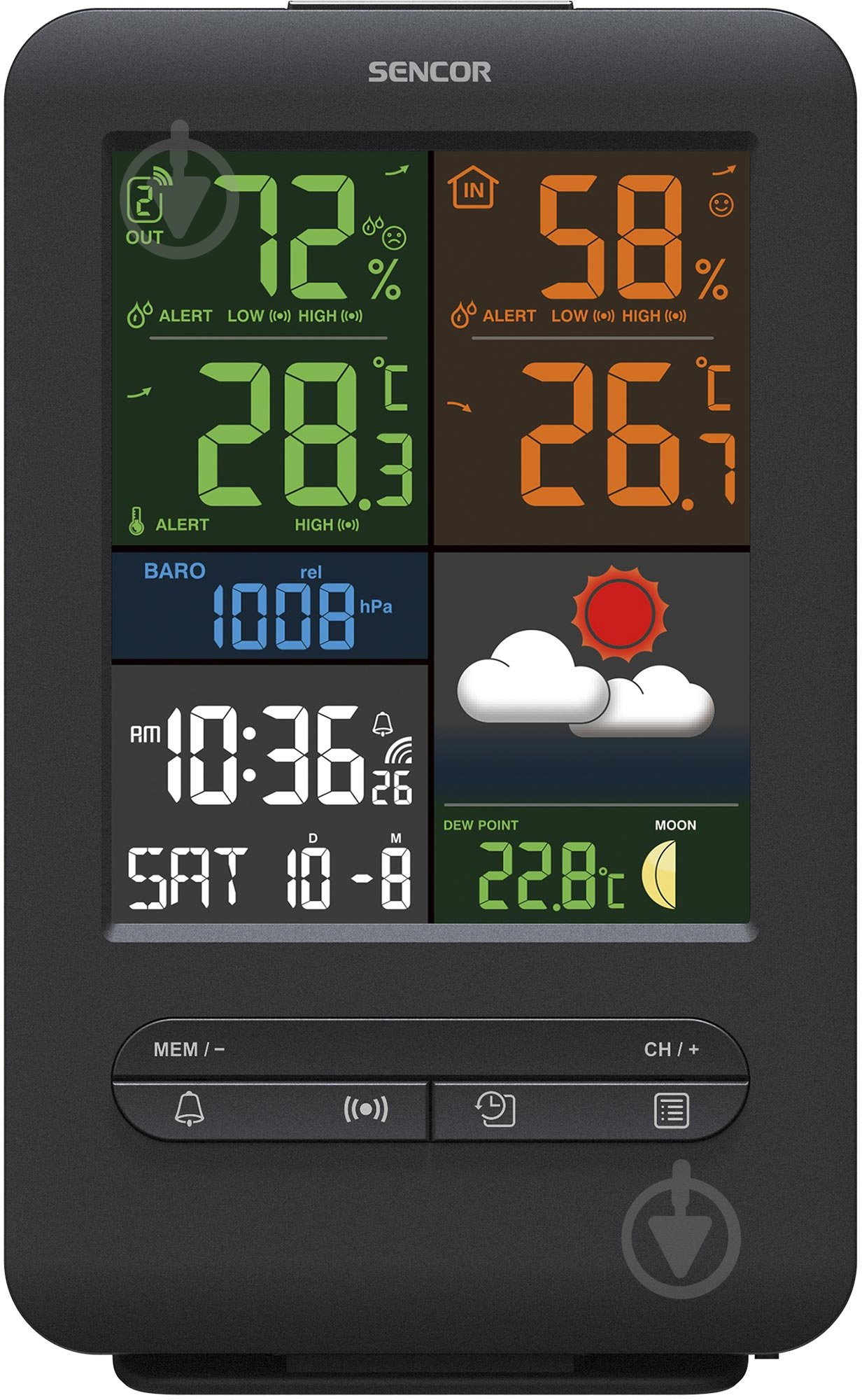 Метеостанция Sencor SWS7300 - фото 5