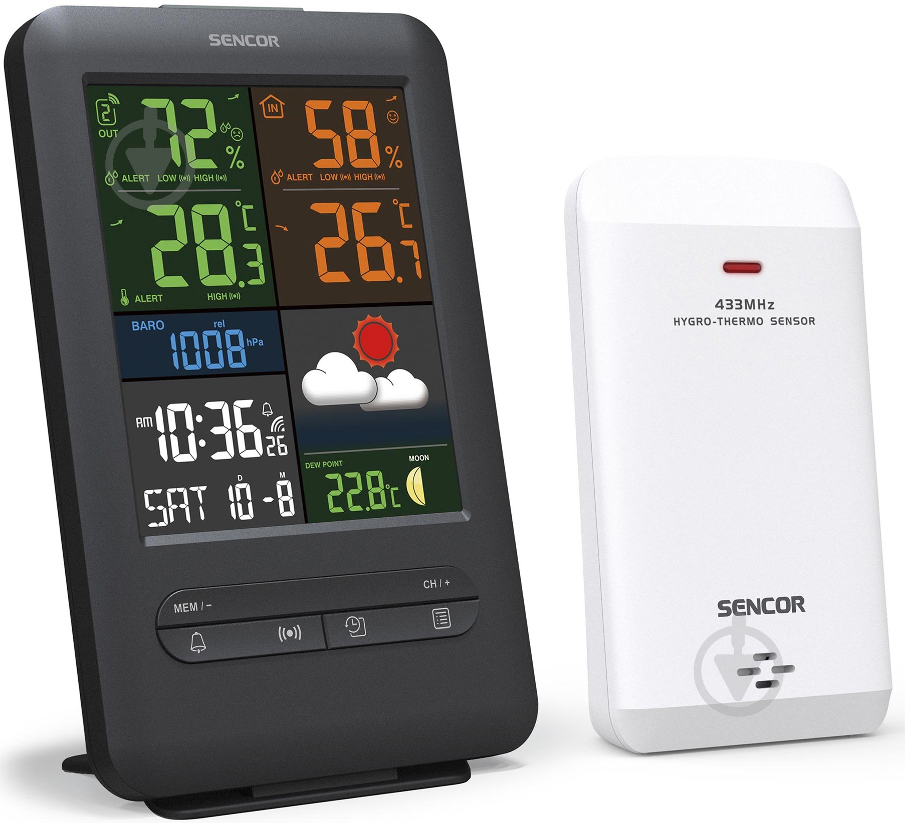 Метеостанция Sencor SWS7300 - фото 3