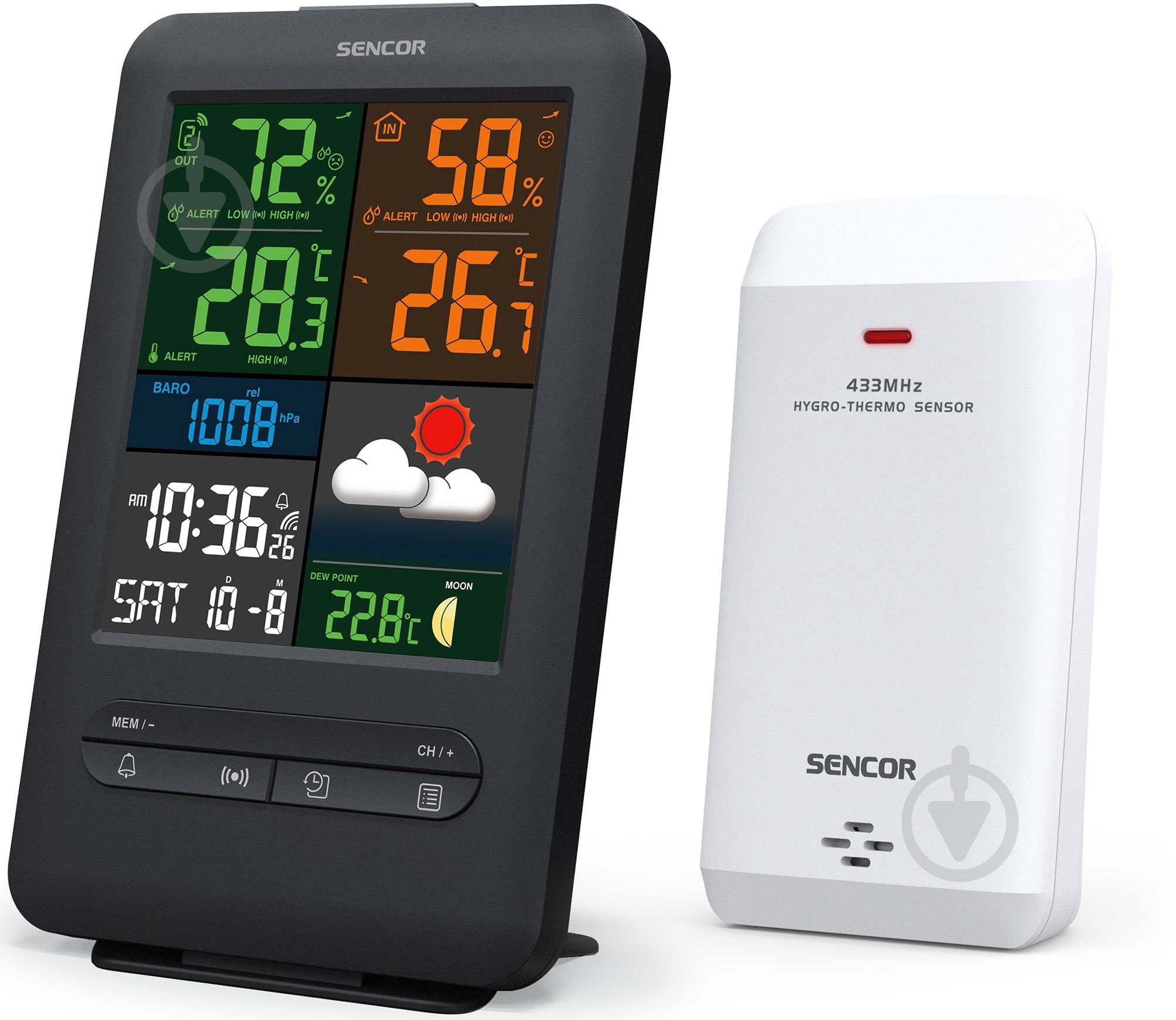 Метеостанция Sencor SWS7300 - фото 2