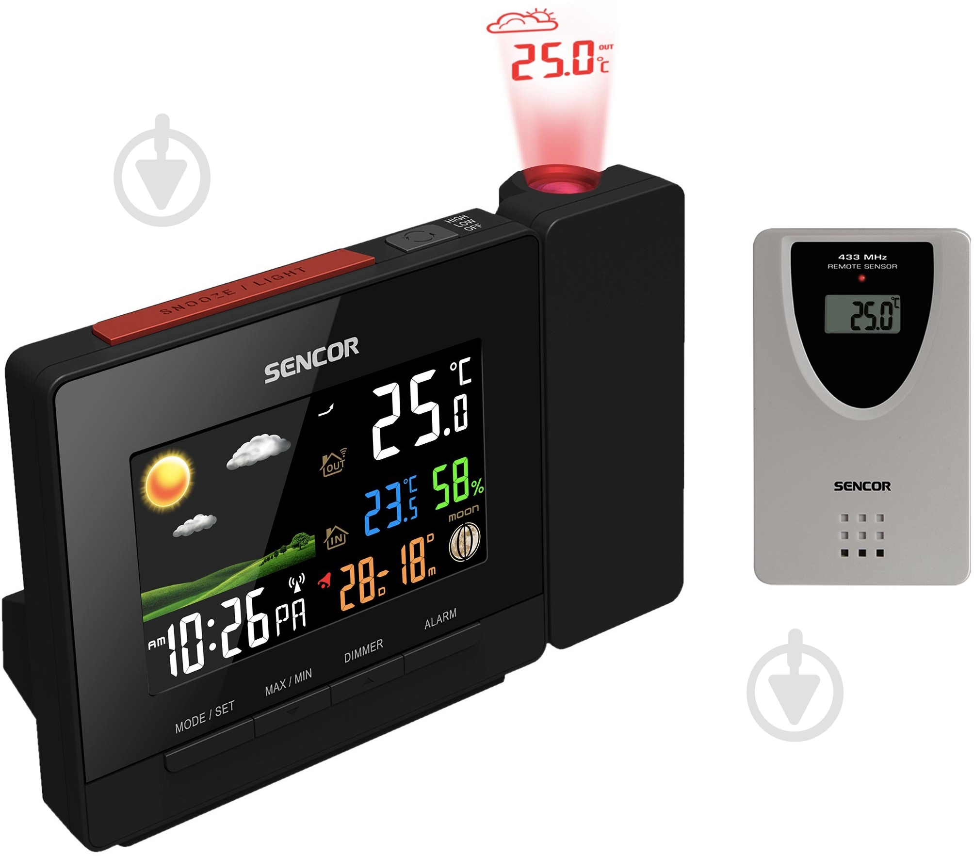 Метеостанция Sencor SWS5400 - фото 2